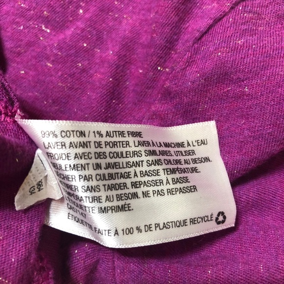 Circo Purple Top w/ Gold Sparkles - Picture 6 of 6